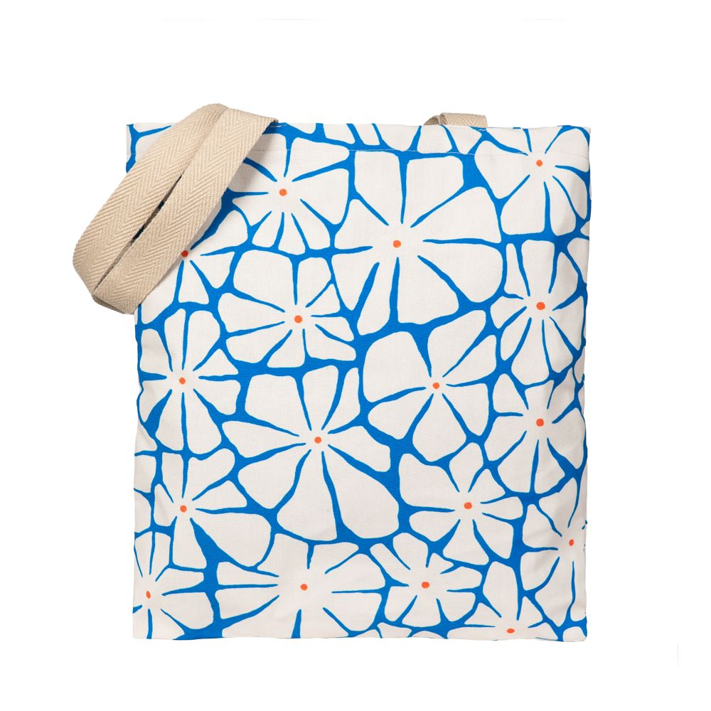 Flors Azul (tote bag)